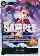 Perona OP06-093 V1 - Character Nero Super Rare - Near Mint - Wings of the Captain - Carta One Piece Card Game