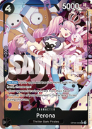 Perona OP06-093 V2 - Character Nero Alternate Art - Near Mint - Wings of the Captain - Carta One Piece Card Game