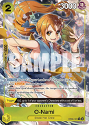O-Nami OP06-101 V2 - Character Giallo Alternate Art - Near Mint - Wings of the Captain - Carta One Piece Card Game