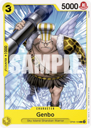 Genbo OP06-105 - Character Giallo Common - Near Mint - Wings of the Captain - Carta One Piece Card Game