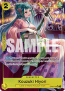 Kouzuki Hiyori OP06-106 V2 - Character Giallo Alternate Art - Near Mint - Wings of the Captain - Carta One Piece Card Game
