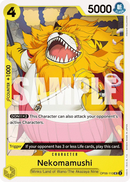 Nekomamushi OP06-110 - Character Giallo Uncommon - Near Mint - Wings of the Captain - Carta One Piece Card Game