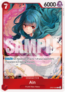 Ain OP07-002 - Character Rosso Rare - Near Mint - 500 Years in the Future - Carta One Piece Card Game
