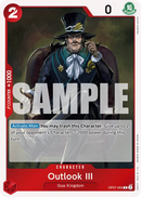 Outlook III OP07-003 - Character Rosso Rare - Near Mint - 500 Years in the Future - Carta One Piece Card Game
