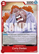 Curly.Dadan OP07-004 - Character Rosso Rare - Near Mint - 500 Years in the Future - Carta One Piece Card Game