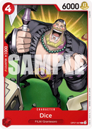 Dice OP07-007 - Character Rosso Common - Near Mint - 500 Years in the Future - Carta One Piece Card Game
