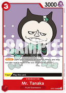 Mr. Tanaka OP07-008 - Character Rosso Uncommon - Near Mint - 500 Years in the Future - Carta One Piece Card Game
