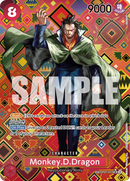 Monkey.D.Dragon OP07-015 - Character Rosso Special Rare - Near Mint - Emperors in the New World - Carta One Piece Card Game