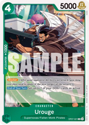Urouge OP07-021 - Character Verde Rare - Near Mint - 500 Years in the Future - Carta One Piece Card Game
