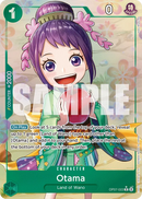 Otama OP07-022 V2 - Character Verde Alternate Art - Near Mint - 500 Years in the Future - Carta One Piece Card Game