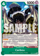 Caribou OP07-023 - Character Verde Uncommon - Near Mint - 500 Years in the Future - Carta One Piece Card Game