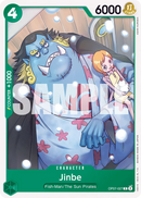 Jinbe OP07-027 - Character Verde Common - Near Mint - 500 Years in the Future - Carta One Piece Card Game