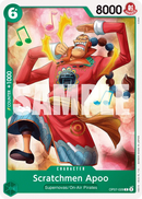 Scratchmen Apoo OP07-028 - Character Verde Common - Near Mint - 500 Years in the Future - Carta One Piece Card Game