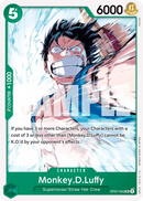 Monkey.D.Luffy OP07-033 - Character Verde Uncommon - Near Mint - 500 Years in the Future - Carta One Piece Card Game