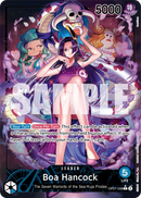 Boa Hancock OP07-038 V2 - Leader Blu Alternate Art - Near Mint - 500 Years in the Future - Carta One Piece Card Game
