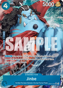 Jinbe OP07-045 V2 - Character Blu Alternate Art - Near Mint - 500 Years in the Future - Carta One Piece Card Game