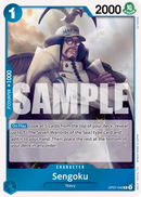 Sengoku OP07-046 V1 - Character Blu Rare - Near Mint - 500 Years in the Future - Carta One Piece Card Game