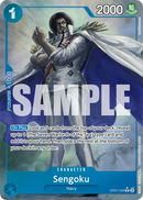 Sengoku OP07-046 V2 - Character Blu Alternate Art - Near Mint - 500 Years in the Future - Carta One Piece Card Game