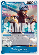 Trafalgar Law OP07-047 V1 - Character Blu Rare - Near Mint - 500 Years in the Future - Carta One Piece Card Game