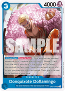 Donquixote Doflamingo OP07-048 - Character Blu Uncommon - Near Mint - 500 Years in the Future - Carta One Piece Card Game