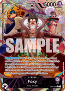 Foxy OP07-059 V2 - Leader Viola Alternate Art - Near Mint - 500 Years in the Future - Carta One Piece Card Game