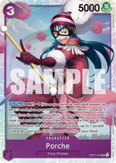 Porche OP07-072 V1 - Character Viola Super Rare - Near Mint - 500 Years in the Future - Carta One Piece Card Game