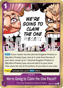 We're Going to Claim the One Piece!!! OP07-077 - Event Viola Rare - Near Mint - 500 Years in the Future - Carta One Piece Card Game