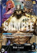 Rob Lucci OP07-079 V2 - Leader Nero Alternate Art - Near Mint - 500 Years in the Future - Carta One Piece Card Game