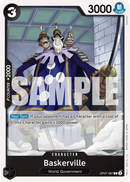 Baskerville OP07-087 - Character Nero Common - Near Mint - 500 Years in the Future - Carta One Piece Card Game