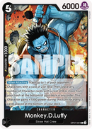 Monkey.D.Luffy OP07-091 - Character Nero Rare - Near Mint - 500 Years in the Future - Carta One Piece Card Game