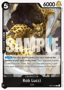 Rob Lucci OP07-093 - Character Nero Rare - Near Mint - 500 Years in the Future - Carta One Piece Card Game