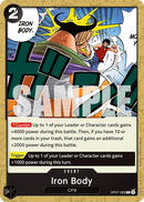Iron Body OP07-095 - Event Nero Common - Near Mint - 500 Years in the Future - Carta One Piece Card Game