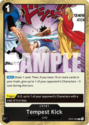 Tempest Kick OP07-096 - Event Nero Rare - Near Mint - 500 Years in the Future - Carta One Piece Card Game