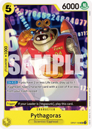 Pythagoras OP07-105 - Character Giallo Uncommon - Near Mint - 500 Years in the Future - Carta One Piece Card Game