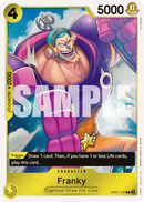 Franky OP07-107 V1 - Character Giallo Rare - Near Mint - 500 Years in the Future - Carta One Piece Card Game