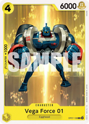 Vega Force 01 OP07-108 - Character Giallo Common - Near Mint - 500 Years in the Future - Carta One Piece Card Game