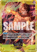 Portgas.D.Ace OP07-119 V1 - Character Giallo Secret Rare - Near Mint - 500 Years in the Future - Carta One Piece Card Game