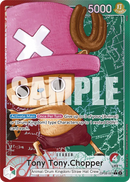 Tony Tony.Chopper OP08-001 V2 - Leader Rosso/Verde Alternate Art - Near Mint - Two Legends - Carta One Piece Card Game