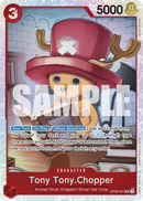 Tony Tony.Chopper OP08-007 V1 - Character Rosso Super Rare - Near Mint - Two Legends - Carta One Piece Card Game