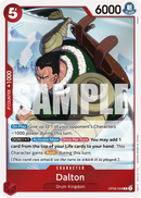 Dalton OP08-008 - Character Rosso Rare - Near Mint - Two Legends - Carta One Piece Card Game