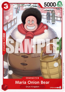 Maria Onion Bear OP08-009 - Character Rosso Common - Near Mint - Two Legends - Carta One Piece Card Game