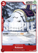 Robson OP08-013 - Character Rosso Uncommon - Near Mint - Two Legends - Carta One Piece Card Game