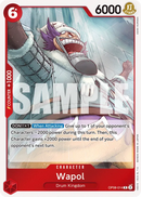 Wapol OP08-014 - Character Rosso Rare - Near Mint - Two Legends - Carta One Piece Card Game