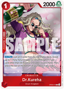Dr.Kureha OP08-015 V1 - Character Rosso Rare - Near Mint - Two Legends - Carta One Piece Card Game