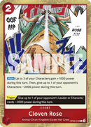 Cloven Rose OP08-018 - Event Rosso Rare - Near Mint - Two Legends - Carta One Piece Card Game