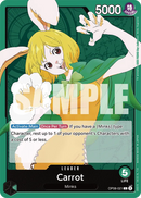 Carrot OP08-021 V1 - Leader Verde - Near Mint - Two Legends - Carta One Piece Card Game
