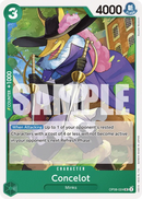 Concelot OP08-024 - Character Verde Uncommon - Near Mint - Two Legends - Carta One Piece Card Game