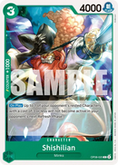 Shishilian OP08-025 - Character Verde Common - Near Mint - Two Legends - Carta One Piece Card Game