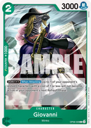 Giovanni OP08-026 - Character Verde Common - Near Mint - Two Legends - Carta One Piece Card Game