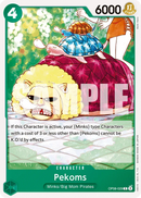 Pekoms OP08-029 - Character Verde Common - Near Mint - Two Legends - Carta One Piece Card Game